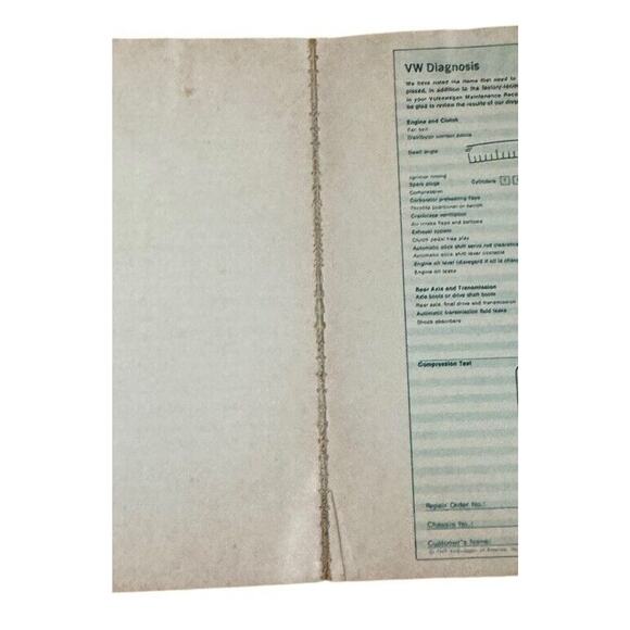 1972 Volkswagen VW Beetle Bug Sedan Convertible Owners Maintenance Manual READ - Picture 11 of 15